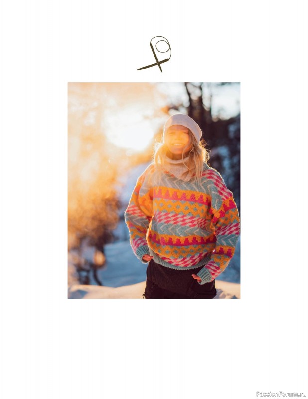 Вязаные проекты в книге «Happy Nordic Knits»