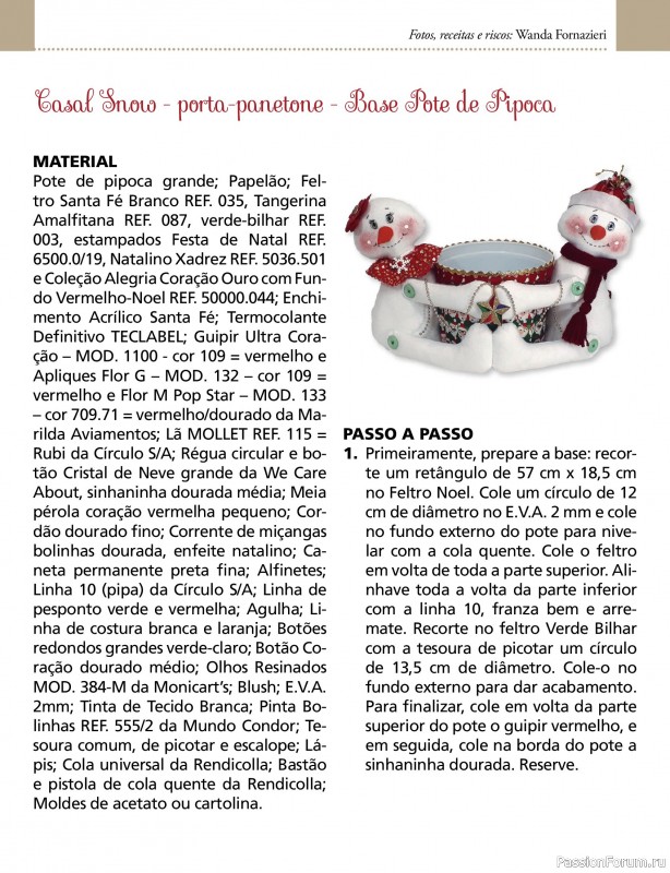 Вязаные проекты в журнале &laquo;Arte & Sustentabilidade Ed.57 Natal Eco Artesanal&raquo;