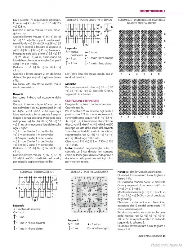 Вязаные проекты в журнале «Uncinetto Indossato №13 2025»