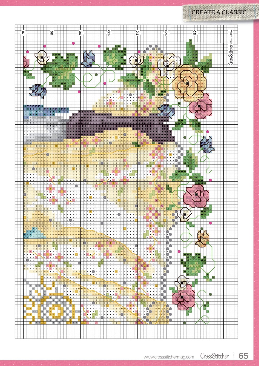 Схемы вышивки крестом в журнале "CrossStitcher" №378 2022 Схемы вышивки крестом в журнале "CrossStitcher" №378 2022
