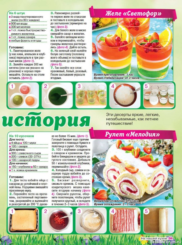 Коллекция кулинарных рецептов в журнале «На нашей кухне №3 2025»