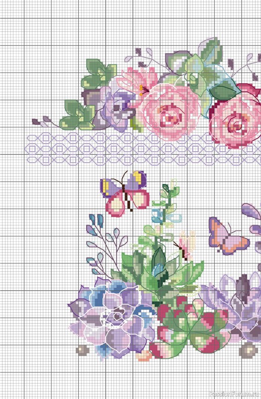 Коллекция проектов для рукодельниц в журнале &laquo;A Punto Croce Fiori - Marzo 2026&raquo;