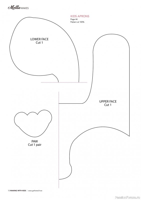 Коллекция проектов для рукодельниц в журнале «Mollie Makes – Making with Kids 2025»