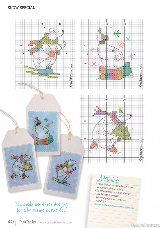 Коллекция вышивки в журнале «CrossStitcher №429 2025»
