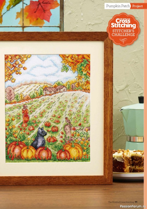 Коллекция вышивки в журнале &laquo;The World of Cross Stitching №377 2026&raquo;