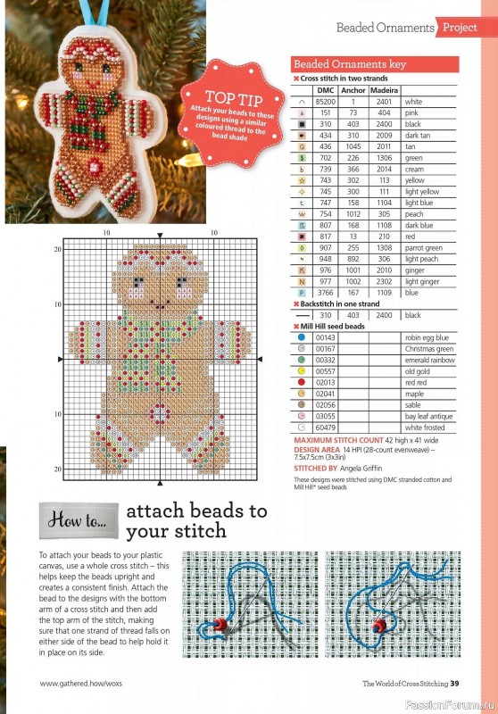 Коллекция вышивки в журнале «The World of Cross Stitching - Special 2023»