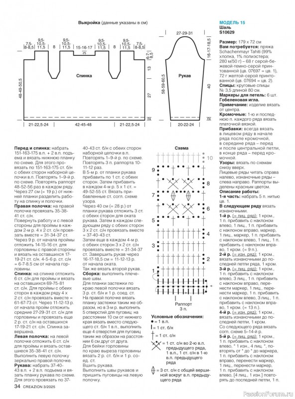 Вязаные модели в журнале «Creazion №3 2025»