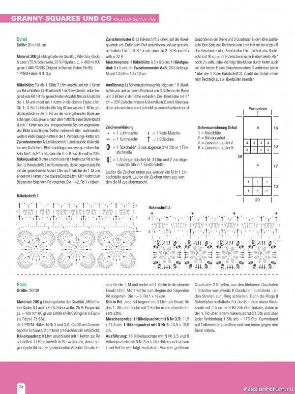 Вязаные модели в журнале &laquo;Hundert Seiten voller Ideen №1 2026 - Tucher & Schals&raquo;