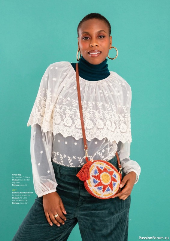 Вязаные проекты крючком в журнале &laquo;Inside Crochet №185 2025&raquo;