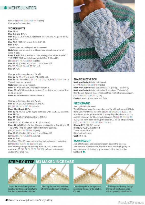 Вязаные проекты крючком в журнале «Simply Knitting №268 2025»