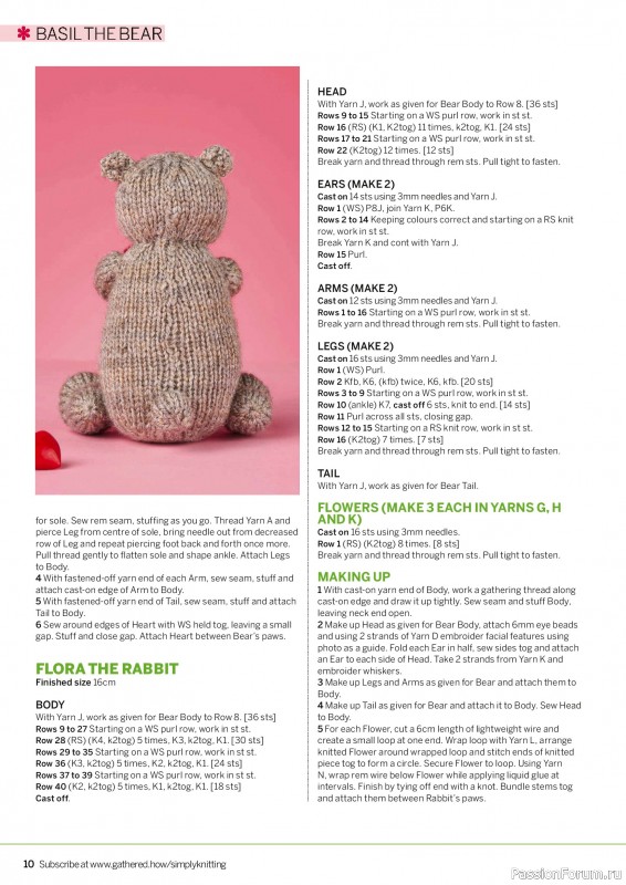 Вязаные проекты крючком в журнале «Simply Knitting №270 2025»