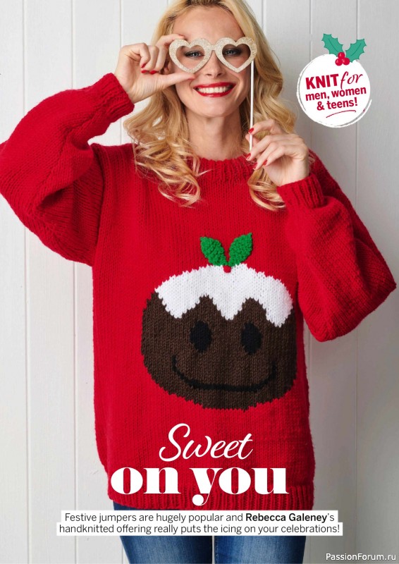 Вязаные проекты крючком в журнале «Simply Knitting - Your Knitted Christmas - 2025»