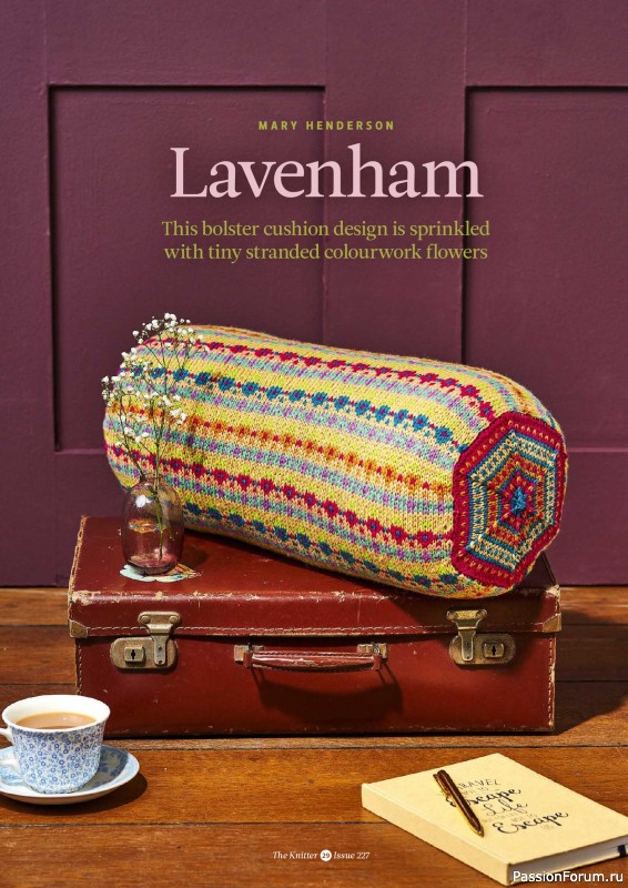 Вязаные проекты спицами в журнале «The Knitter №227 2026»