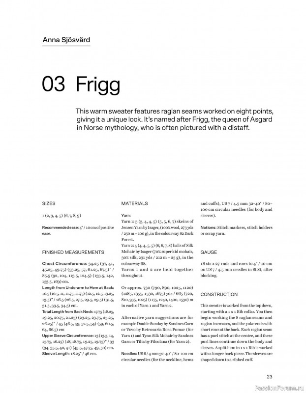 Вязаные проекты в книге &laquo;52 weeks of Sweater&raquo;. Часть 1