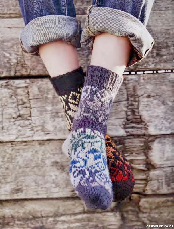 Вязаные проекты в книге «Fearless Fair Isle Knitting». Продолжение