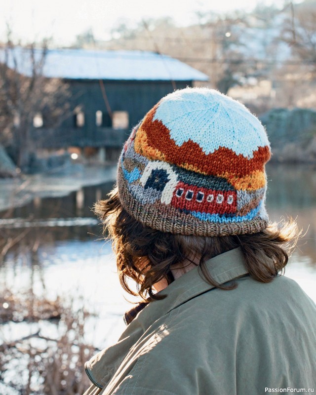 Вязаные проекты в книге «Knitting the U.S.A.». Часть 1