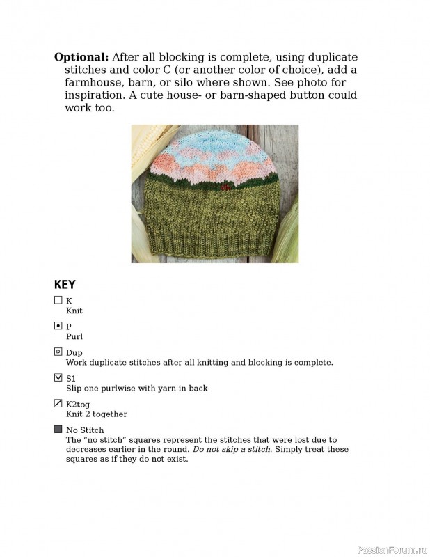 Вязаные проекты в книге «Knitting the U.S.A.». Часть 2