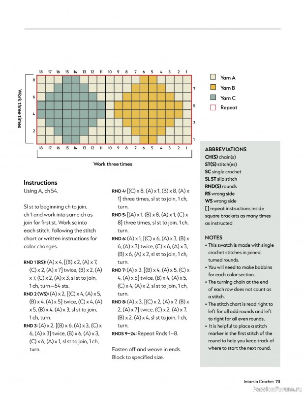 Вязаные проекты в книге «Modern Guide to Colorwork Crochet».