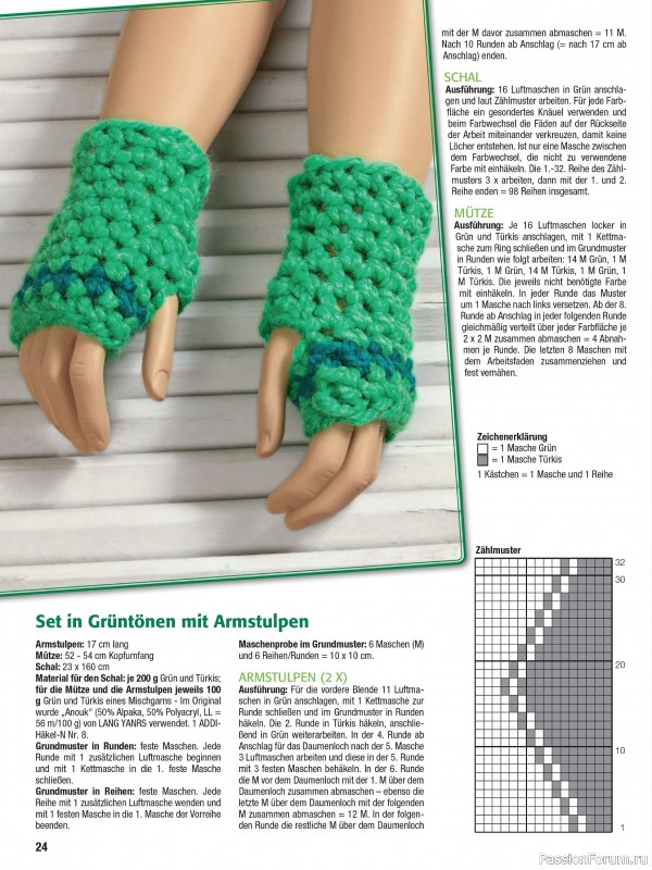 Вязаные проекты в журнале « Spaß am Häkeln №4 2025»