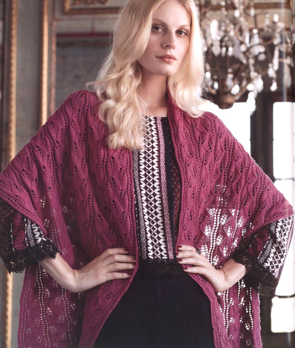 40 проектов вязания в журнале "Vogue Knitting Lace": 40 Bold & Delicate Knits 2021