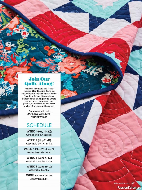 Коллекция проектов для рукодельниц в журнале &laquo;American Patchwork & Quilting №200 2026&raquo;