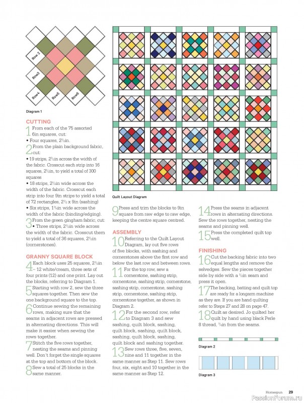 Коллекция проектов для рукодельниц в журнале &laquo;Australian Homespun - February-March 2026&raquo;