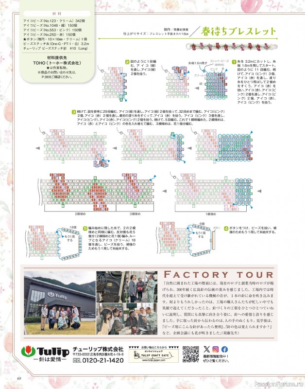 Коллекция проектов для рукодельниц в журнале «Beads Friend - Spring 2026»