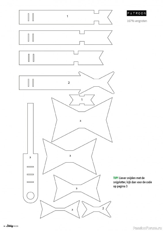 Коллекция проектов для рукодельниц в журнале «HobbyHandig №257 2025»