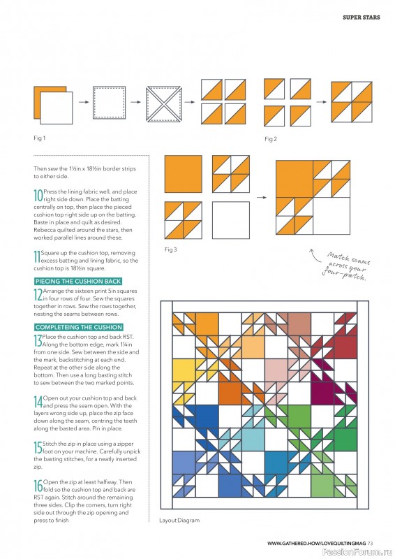 Коллекция проектов для рукодельниц в журнале &laquo;Love Patchwork & Quilting №163 2026&raquo;