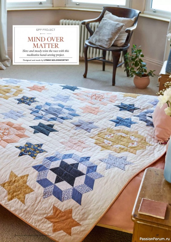 Коллекция проектов для рукодельниц в журнале «Todays Quilter №126 2025»