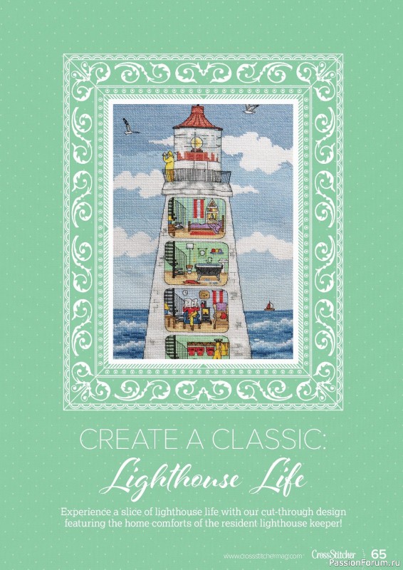 Коллекция вышивки крестиком в журнале «CrossStitcher №381 2022»