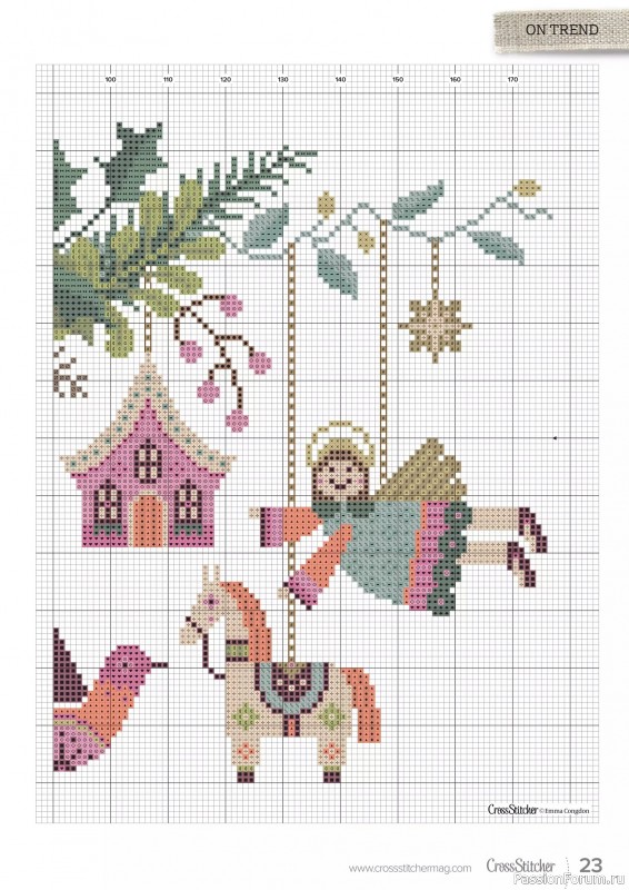 Коллекция вышивки в журнале «CrossStitcher №429 2025»