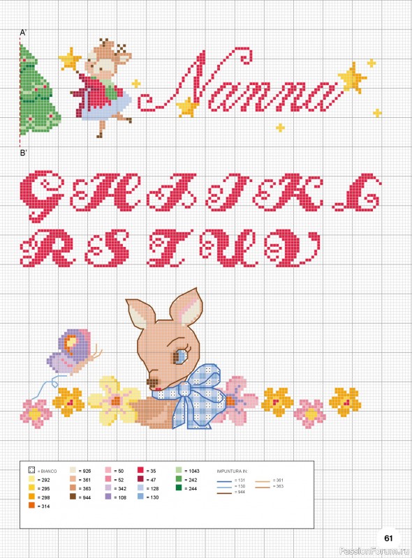 Коллекция вышивки в журнале «Mani di Fata - Punto Croce №4 2025»