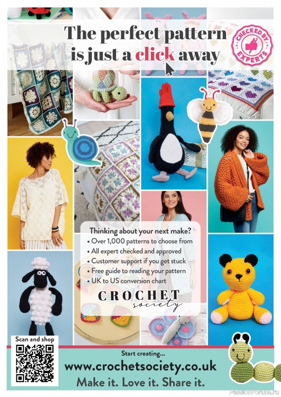 Вязаные проекты крючком в журнале «Crochet Now №138 2026».