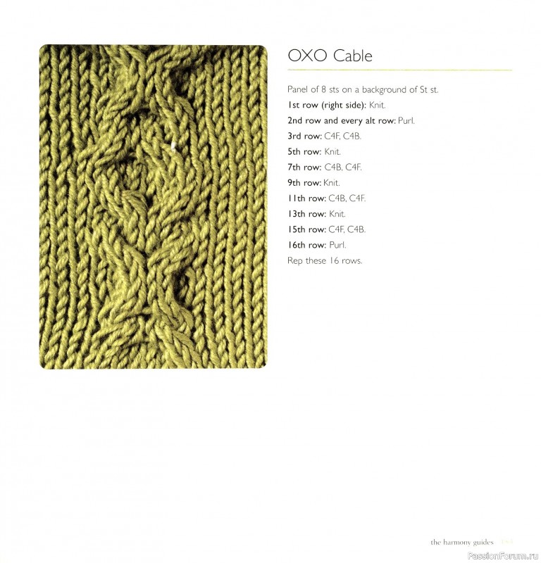 Вязаные проекты в книге «Cables & Aran Stitches-250 to Knit». Продолжение