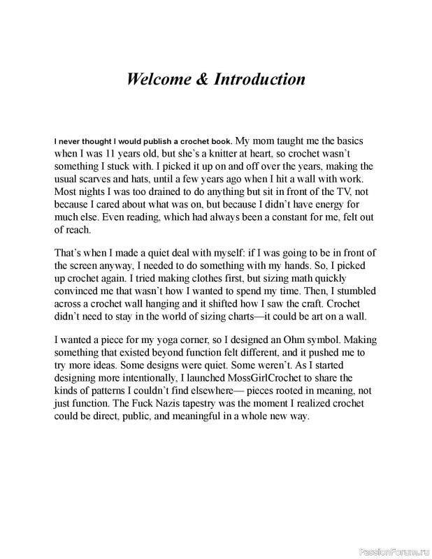 Вязаные проекты в книге «Modern Crochet Tapestries»