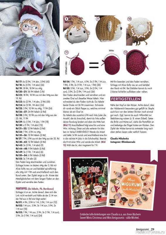 Вязаные проекты в журнале «Amigurumi Magazin №23 2025»