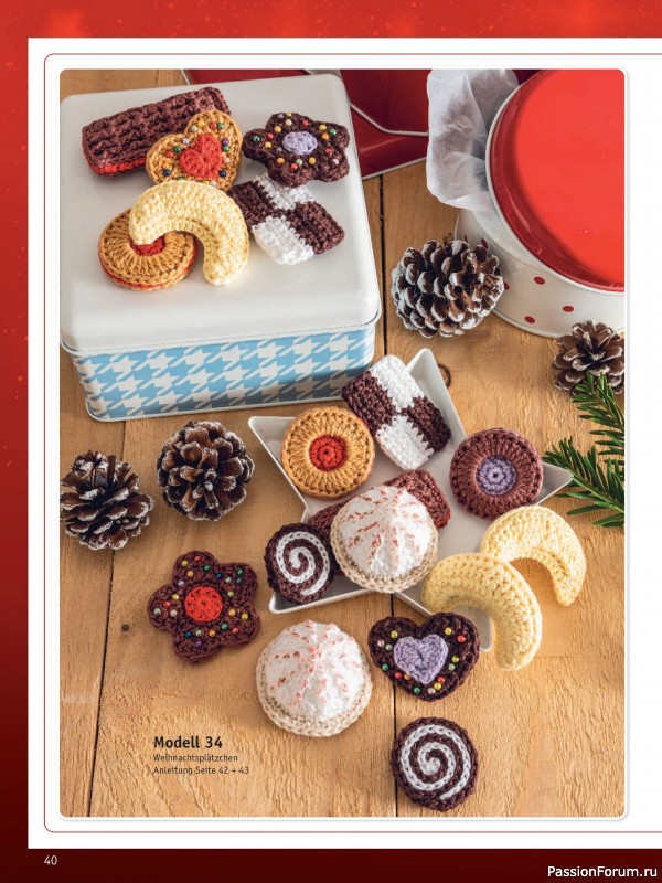 Вязаные проекты в журнале «Meine Hakelwelt Sonderheft HA145 2025»