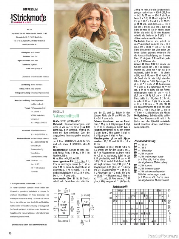 Вязаные проекты в журнале &laquo;Meine Strickmode Sonderheft - MS204 2026&raquo;