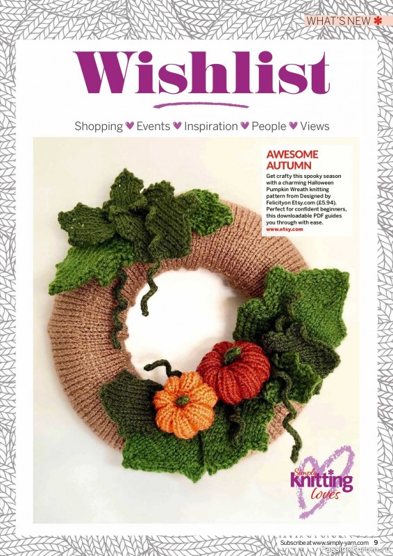 Вязаные проекты в журнале &laquo;Simply Knitting №282 2026&raquo;