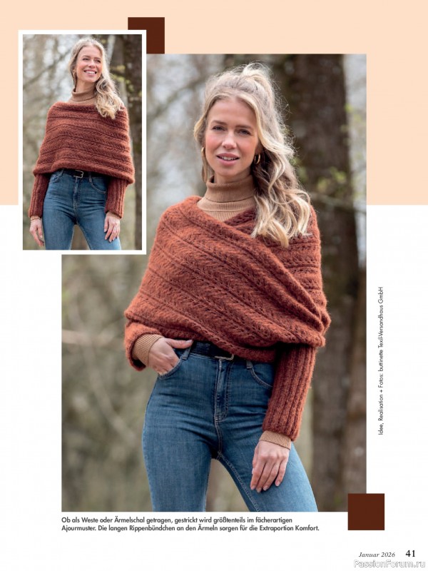 Коллекция проектов для рукодельниц в журнале «Anna Germany №1 2026»