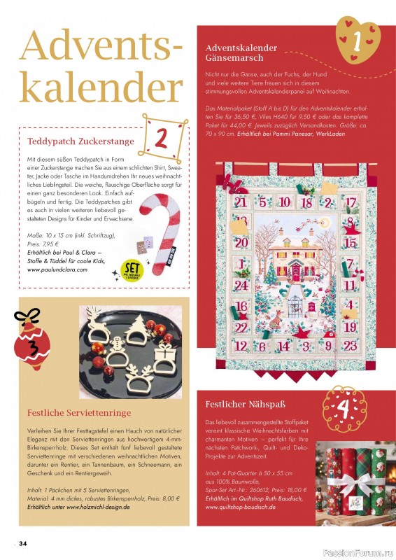 Коллекция проектов для рукодельниц в журнале «Nähen & Patchwork №6 2026»