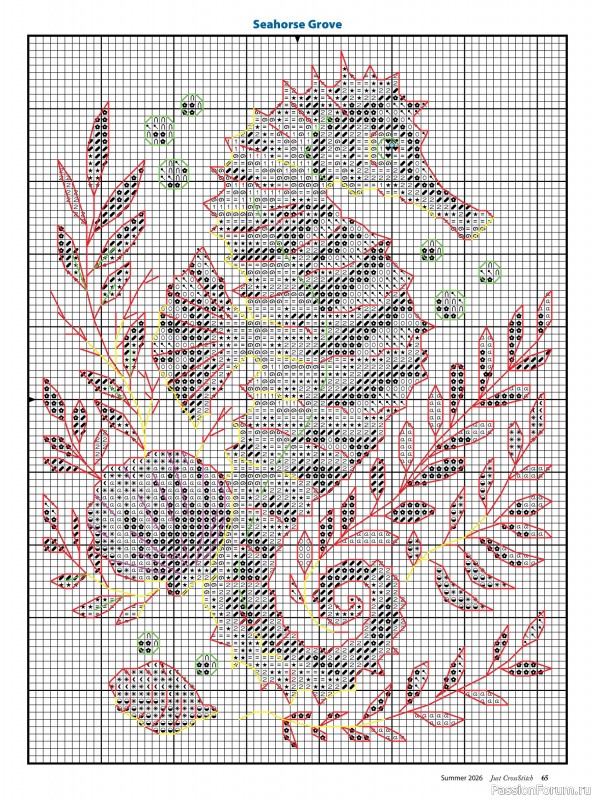 Коллекция вышивки в журнале &laquo;Just CrossStitch - Summer 2026&raquo;