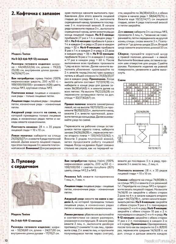 Вязаные модели для детей в журнале «Вяжем детям №2-3 2023»