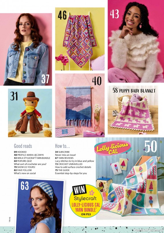 Вязаные проекты крючком в журнале &laquo;Simply Crochet №174 2026&raquo;