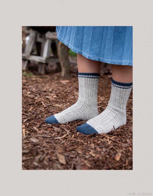 Вязаные проекты в книге «52 Weeks of Socks Vol. II». Продолжение