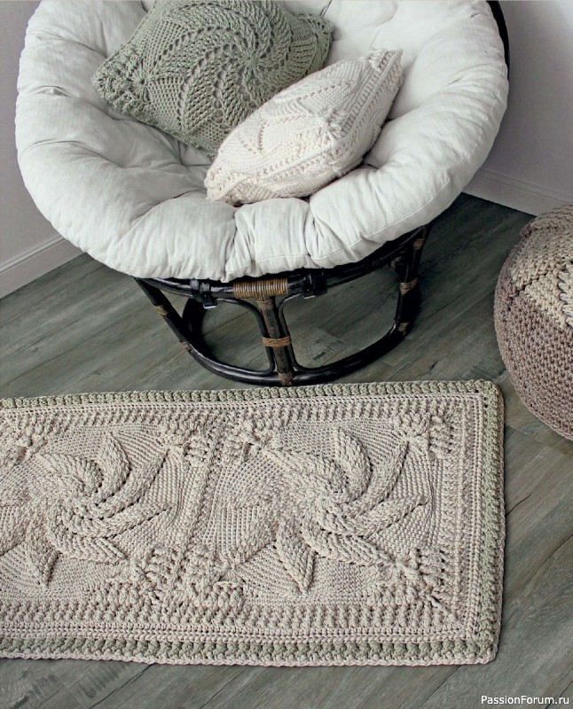 Вязаные проекты в книге «Ажурное вязание крючком». Продолжение