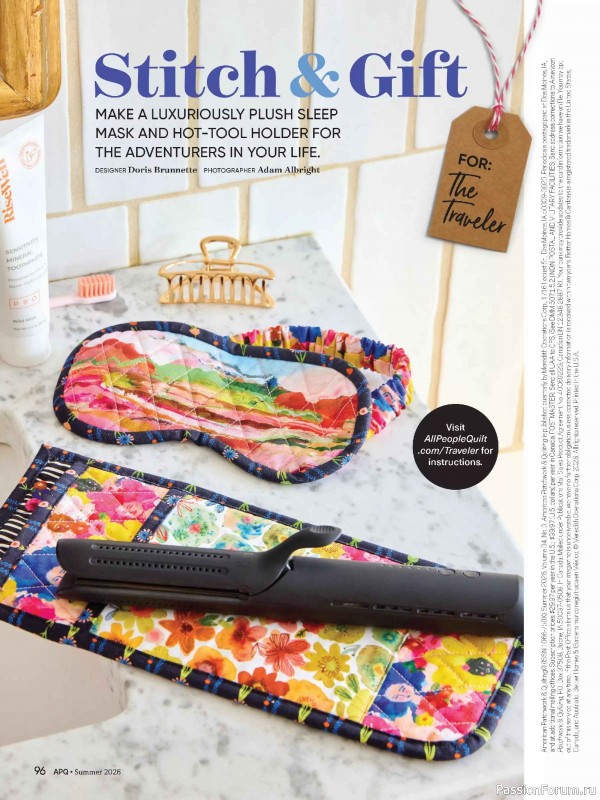 Коллекция проектов для рукодельниц в журнале &laquo;American Patchwork & Quilting №200 2026&raquo;