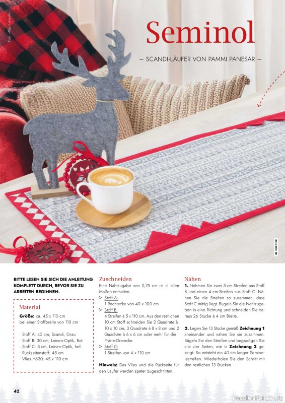 Коллекция проектов для рукодельниц в журнале «Nähen & Patchwork №6 2026»