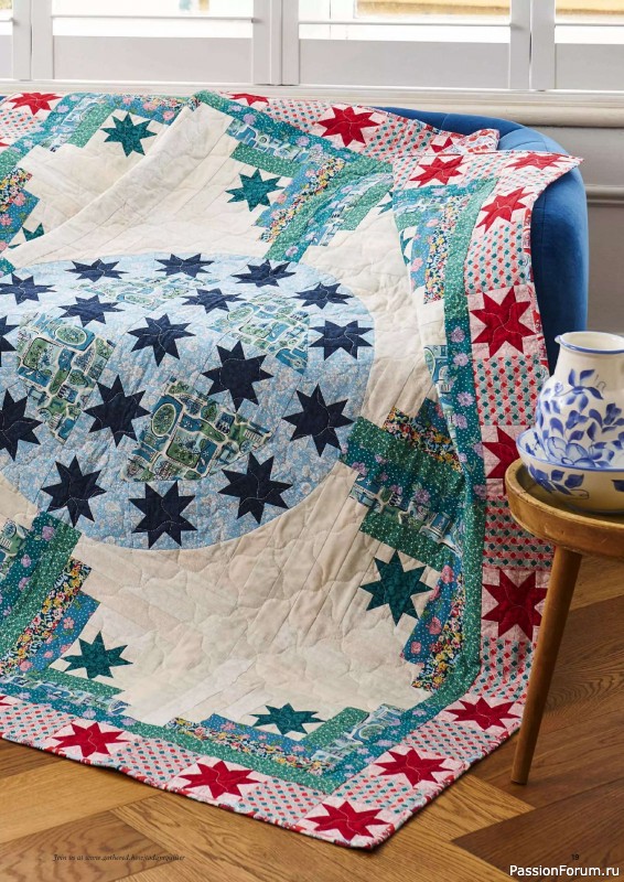 Коллекция проектов для рукодельниц в журнале «Todays Quilter №126 2025»